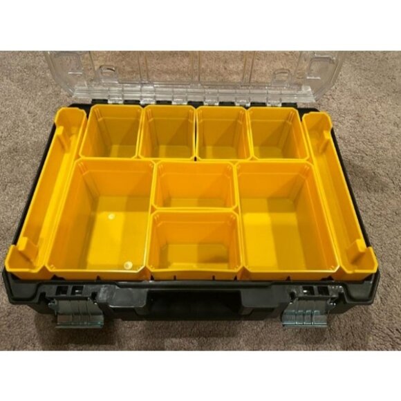 Tool Organizer, Small Parts Tool Box with Removable Compartments - Picture 2 of 5